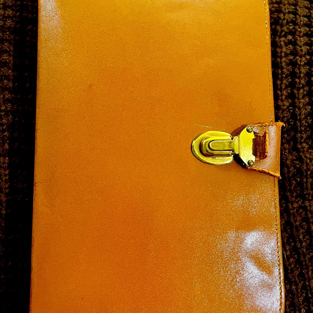 Progressive Vintage Leather Travel, Grooming Set